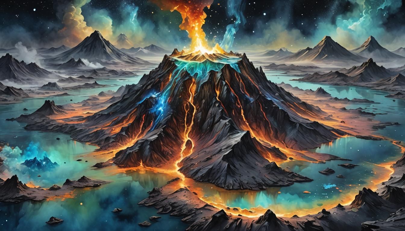 Paleazoic Volcano 1