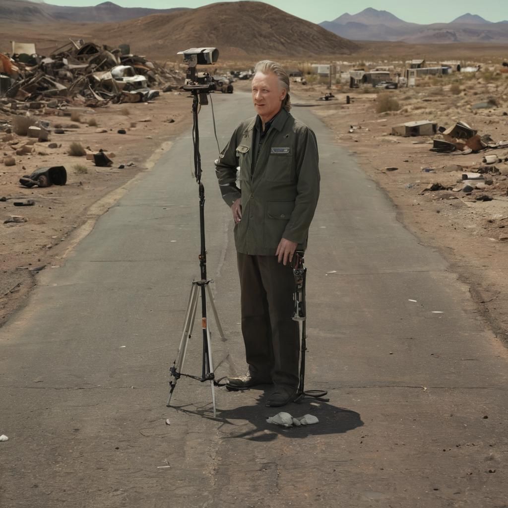 Bill Maher Broadcasts Live From Martian War Zone