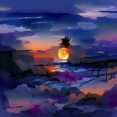 Moonlight Sunset: A Rare Celestial Phenomenon