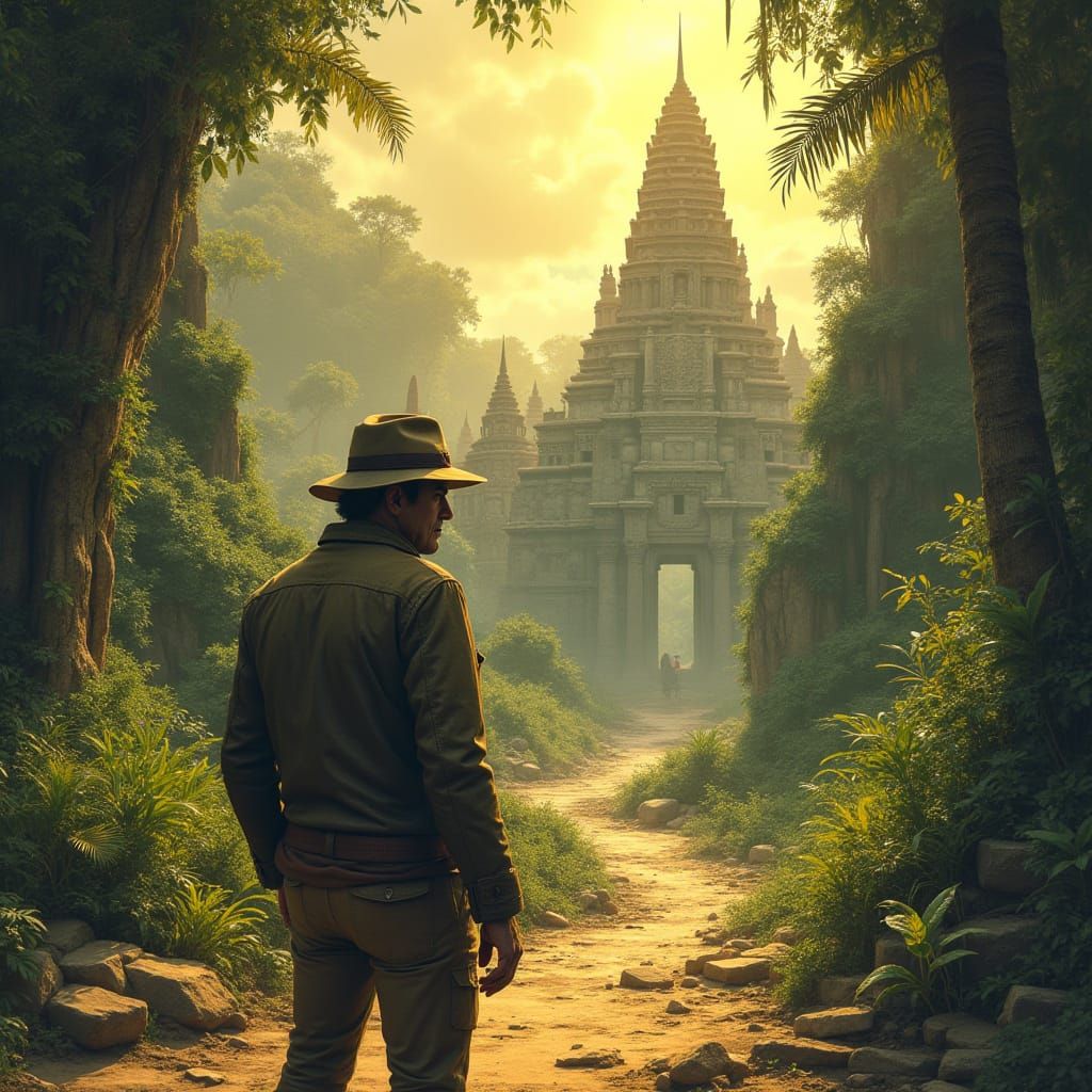 Archaeologist Discovers Ancient Golden City in Jungle Ruins