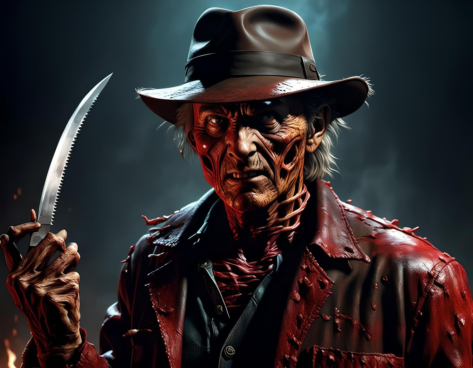 Freddy Kreuger: Fantasy Artwork in 3D