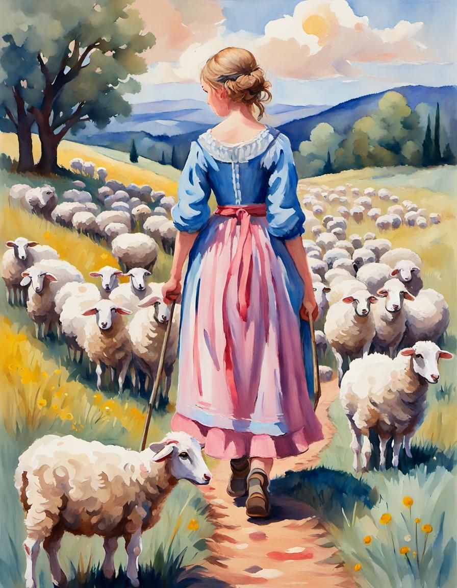 Little Bo-Peep Nursery Rhyme