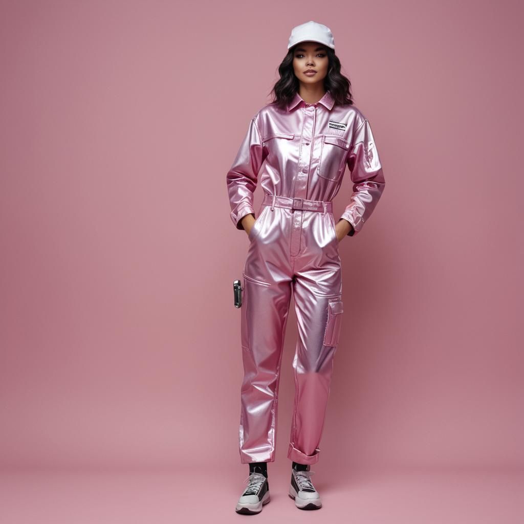 Mechanic Full Body with Lip Gloss on Pink