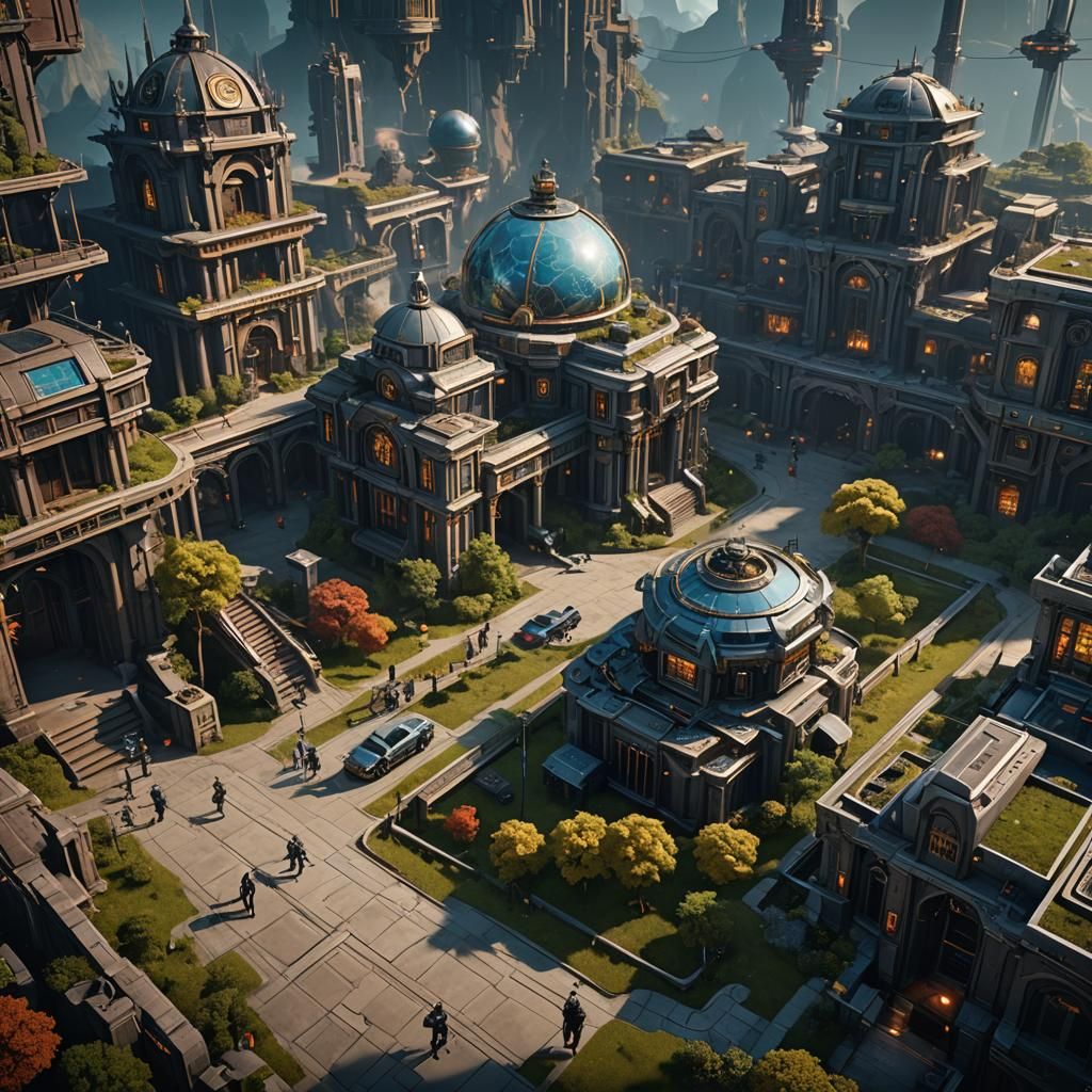 AI Robotics Center Featuring School Children