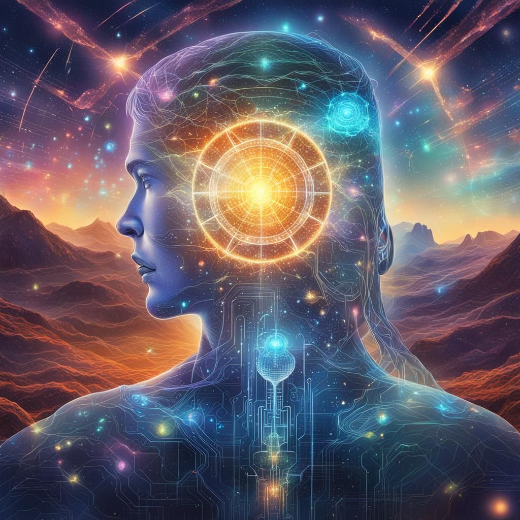 AI-Driven Renewable Energy Discovery: Astral Illustration