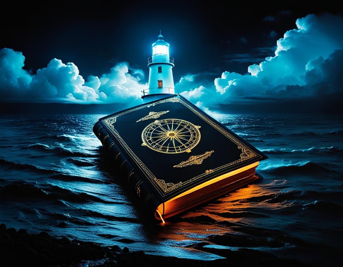 Bioluminescent Grimoire Unleashes Lighthouse Storm