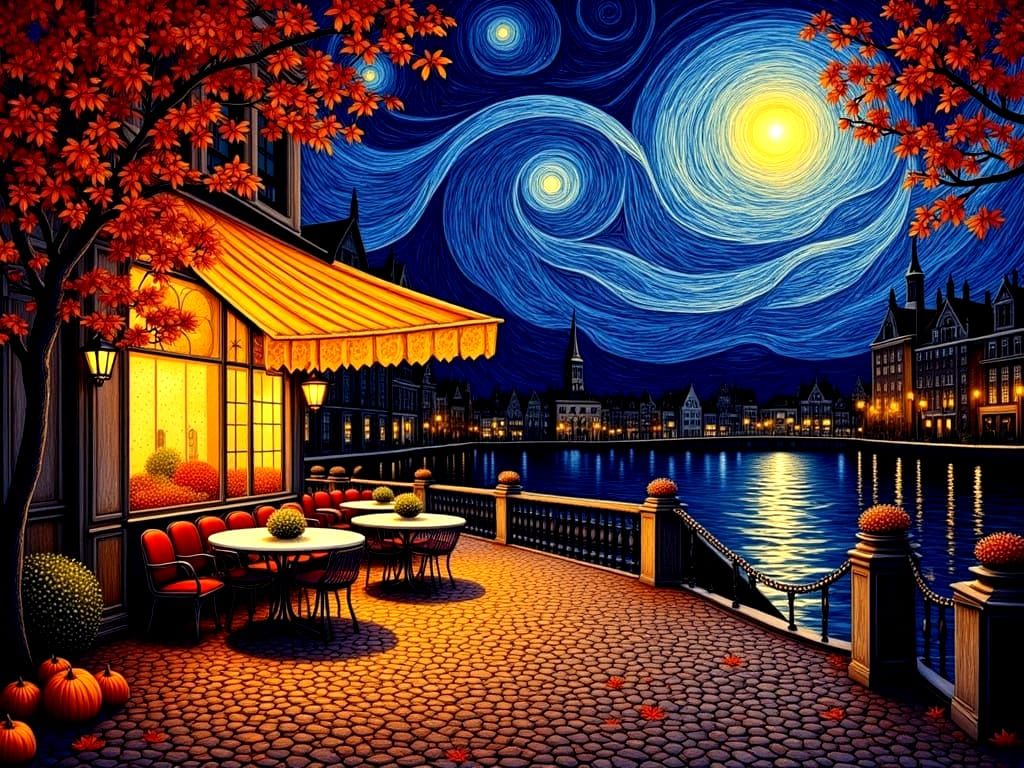 "Stillness and Swirl"