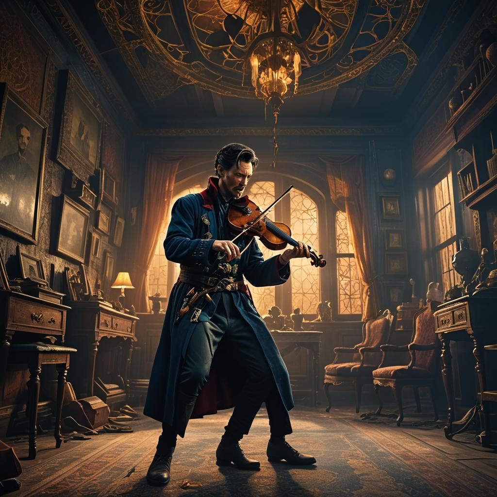 Dr. Strange's Spooky Serenade: A Dark Fantasy