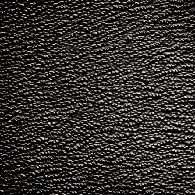 Photorealistic Red Geode on Black Background