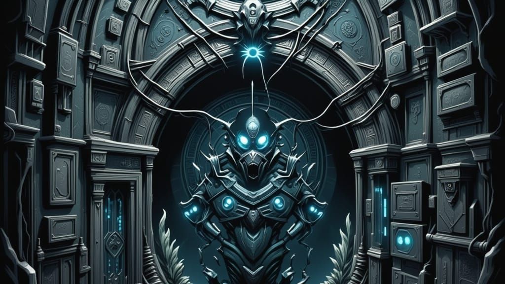 Ancient Robotic Artifact Discovered in Mystical Temple