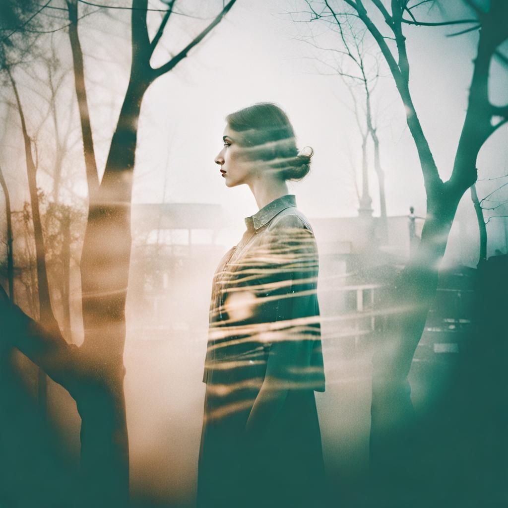Double Exposure Photography Creates Surreal Effect