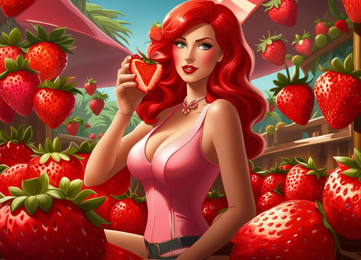Pip (ok Pippa) is the Strawberry Hotel's queen of Strawberry...