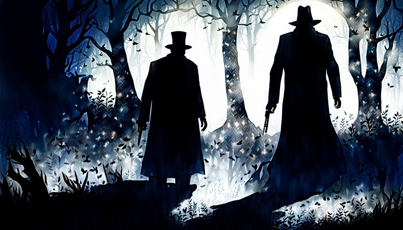 Mysterious Shadow Man of Bogmin Moore