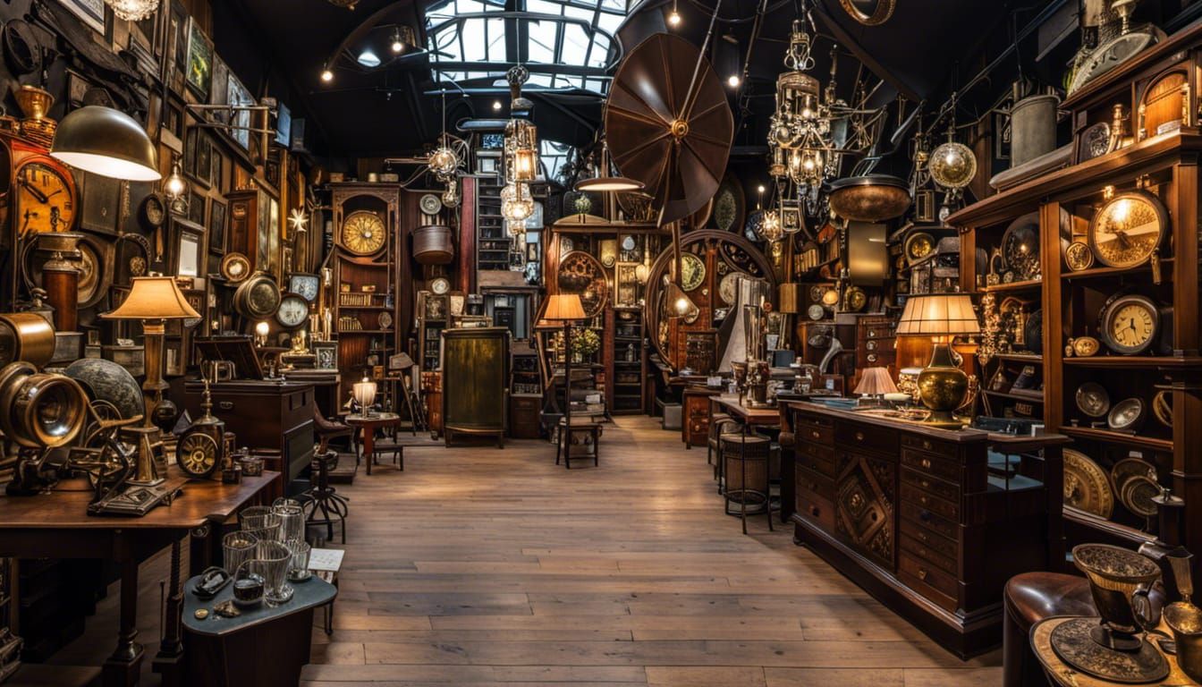 SteamPunk Antique Shop