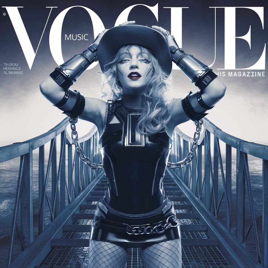 Vogue music magazine cover