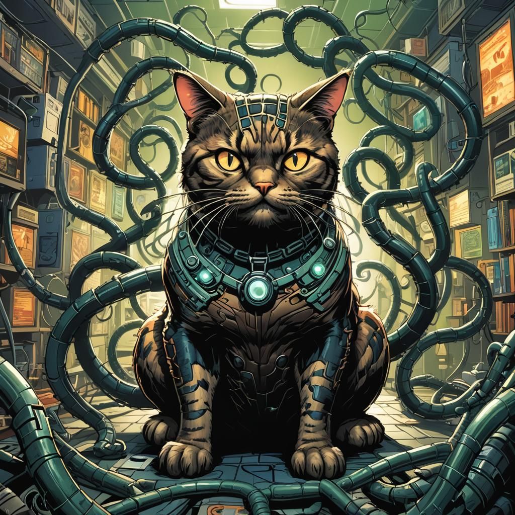 Doctor octopussy cat