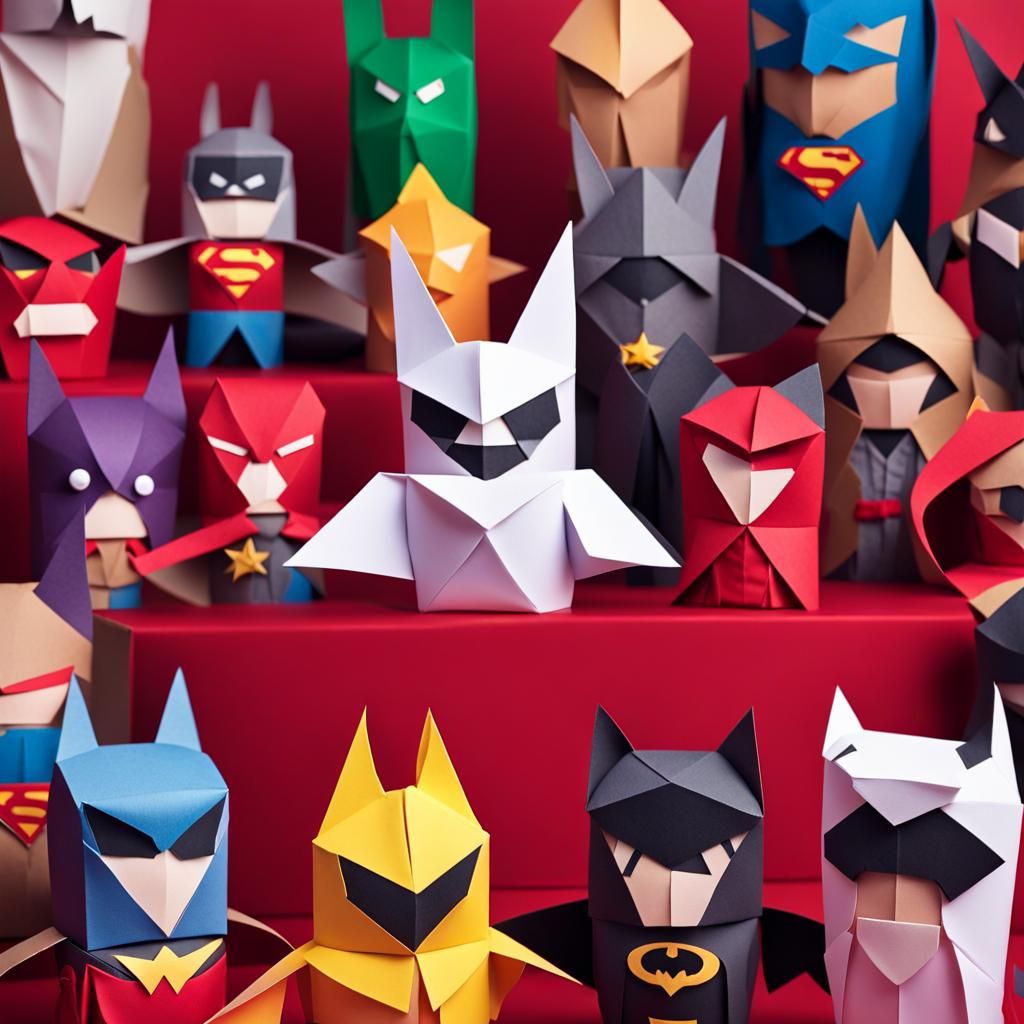 Pint-Sized Superheroes Defend Toy Box City