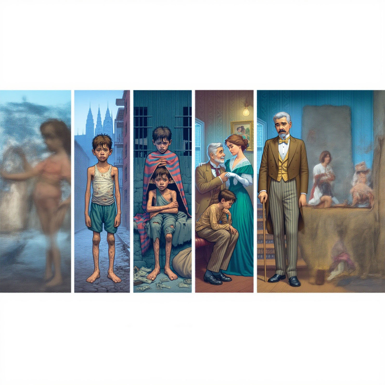 From Poverty to Opulence: A Boy's Journey