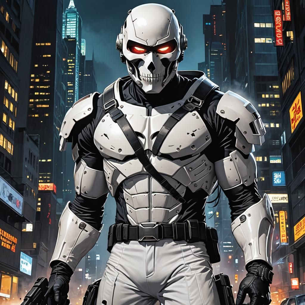 Gotham Vigilante: Teen Cyborg in Comic Book Art
