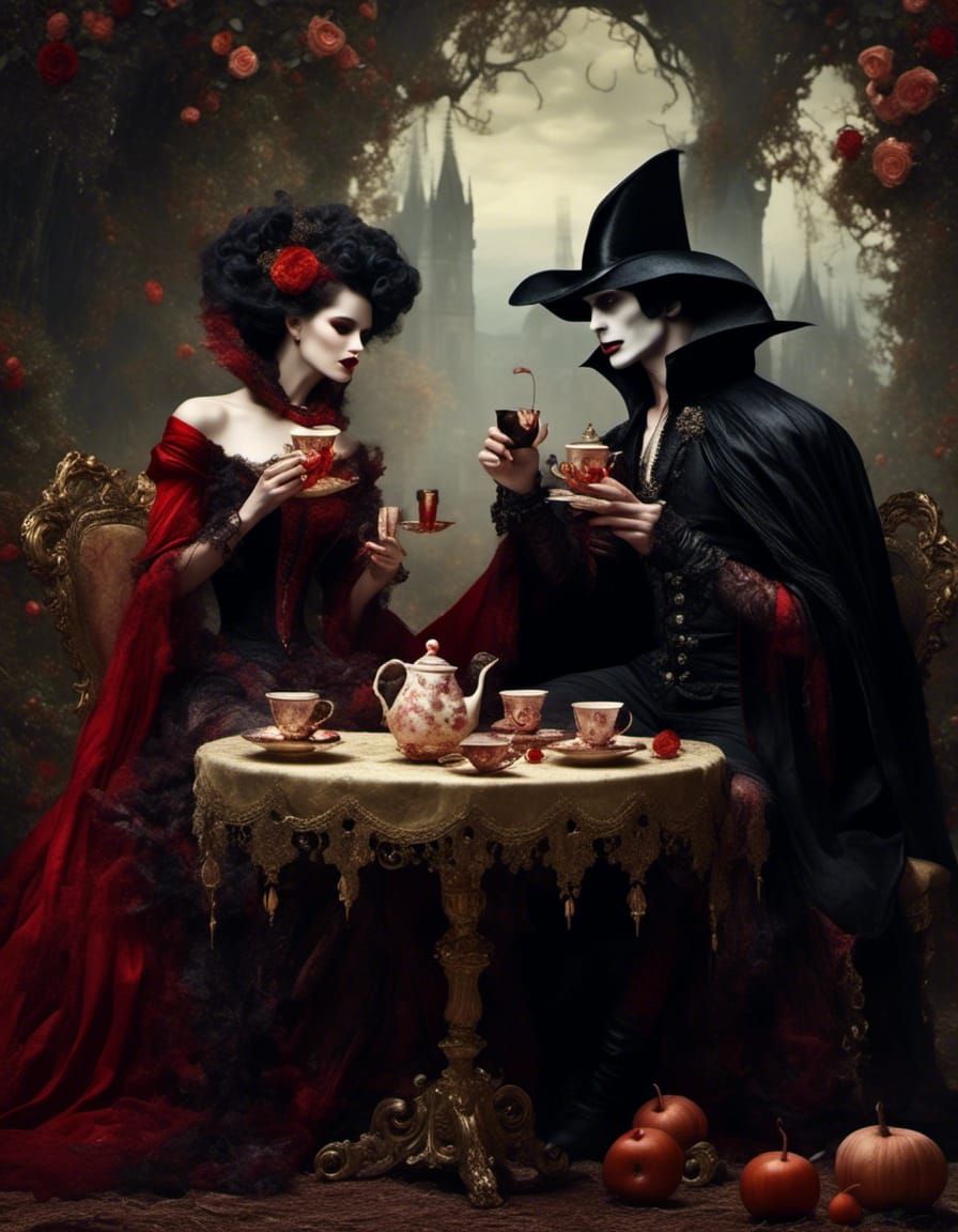 Vampires' Tea Party: A Gothic Fantasy