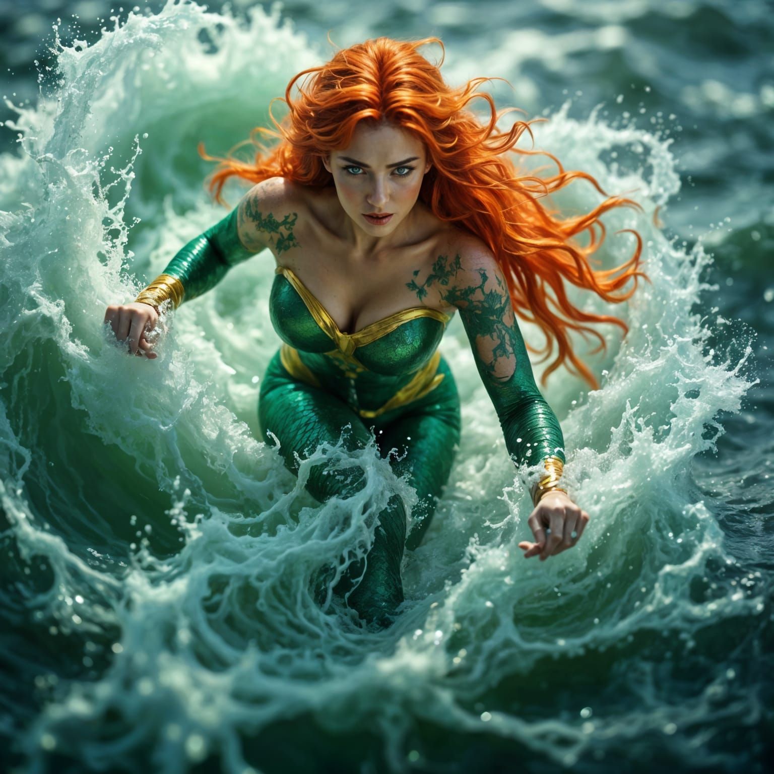 Mera, Queen of Atlantis, Rising from the Emerald Depths