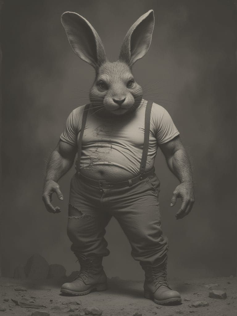 The Big Bad Gray Rabbit