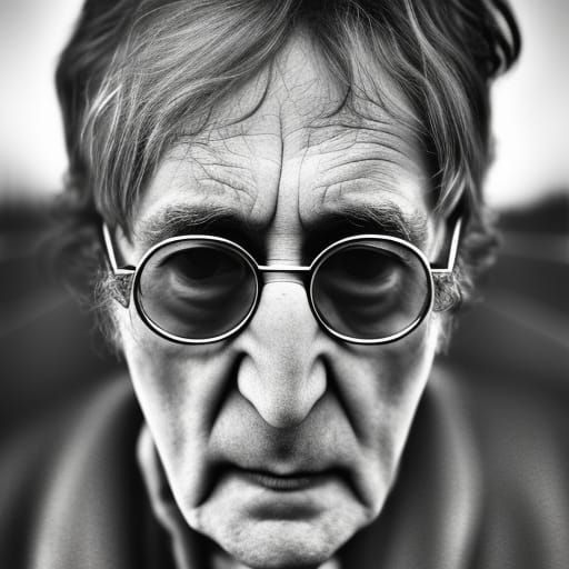 John Lennon aged