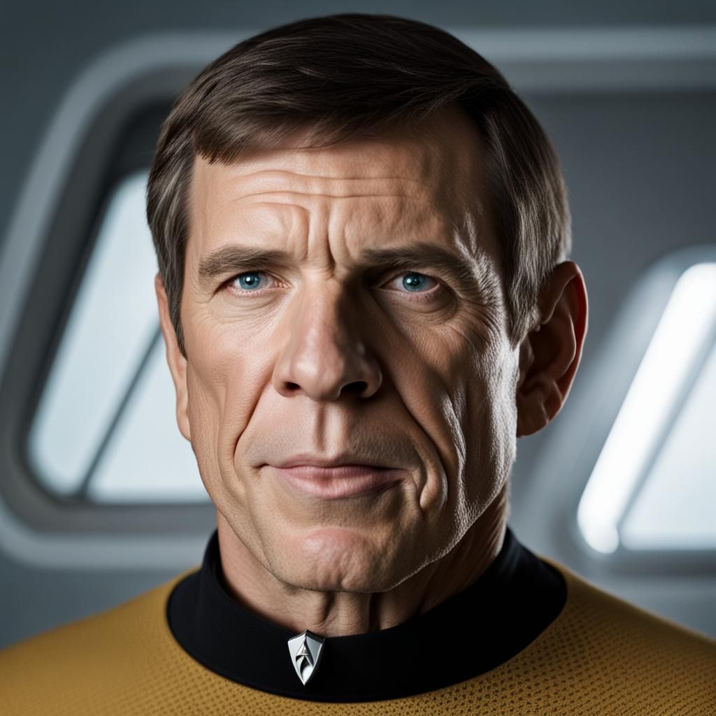 Hyperrealistic Portrait of Jonathan Archer as Professional P...