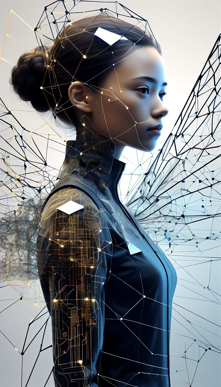 Cybernetic Artisan in Cavern Workshop