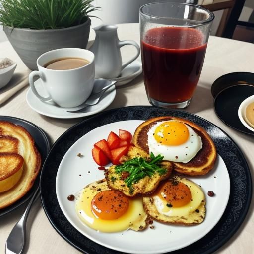 Cozy Sunday Morning Breakfast in High Resolution