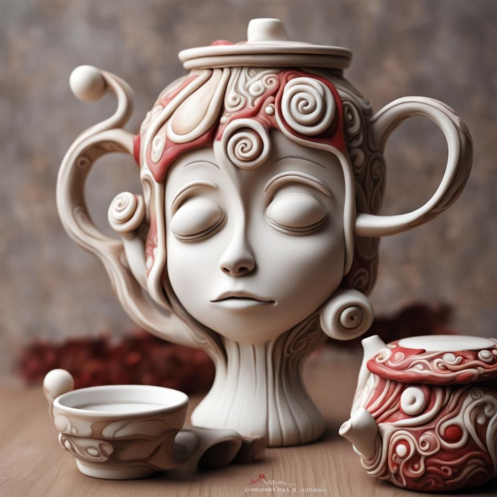 Eccentric sugar bowl