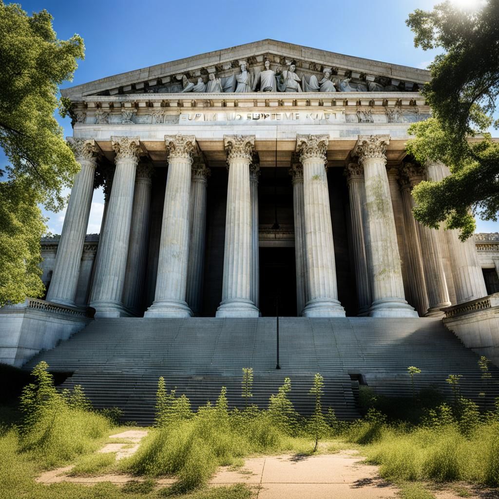 Abandoned US Supreme Court Building