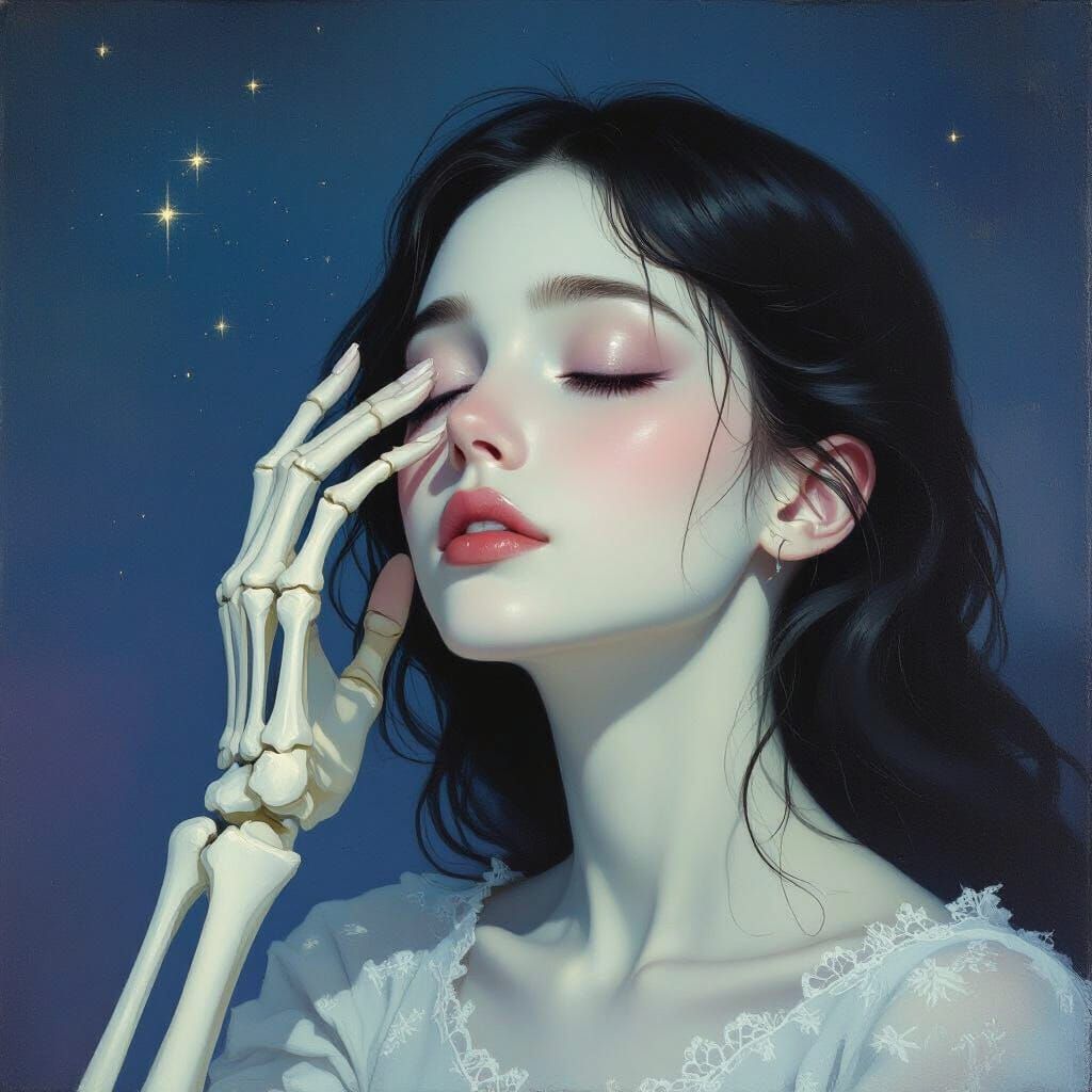 Ethereal Encounter of Life and Death