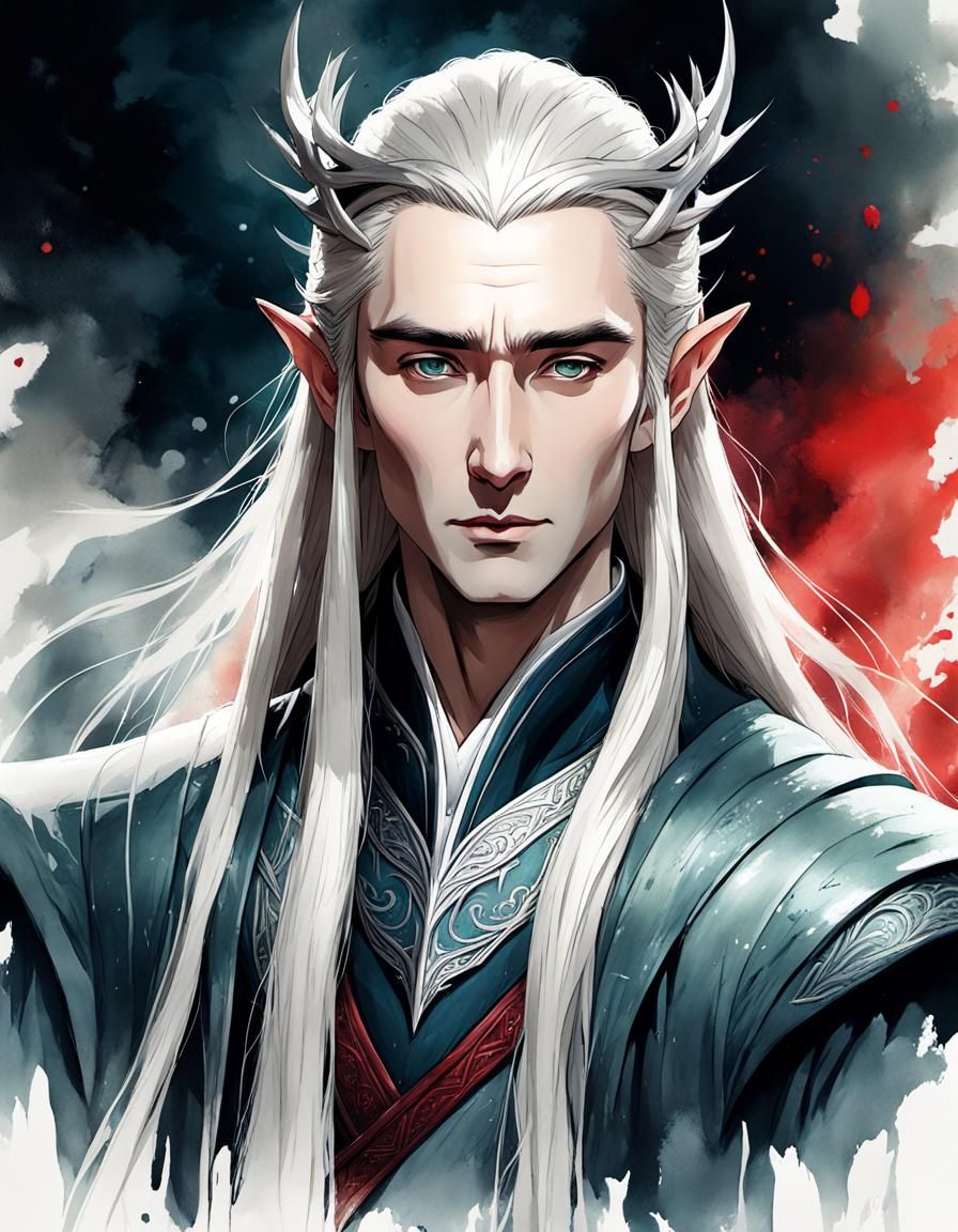 Thranduil from the hobbit 2