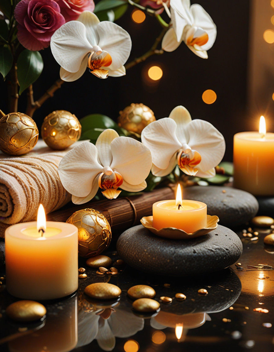 Hyperrealistic Masterpiece of Tranquil Christmas Luxury