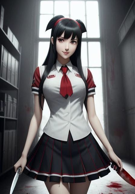 13 Days of Halloween Countdown - Yandere Horror Girl Day!
