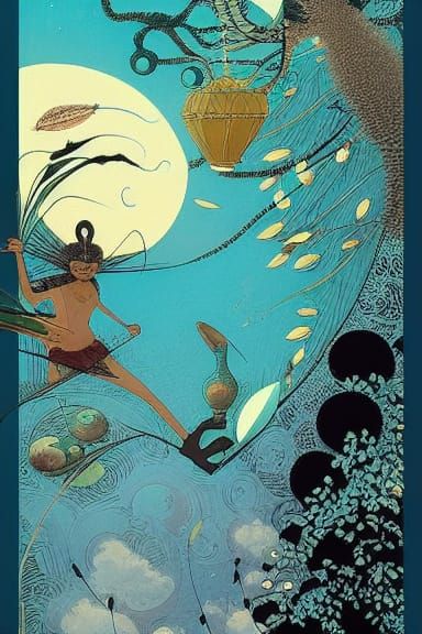 Madagascar 1894: A Fantasy Art Illustration