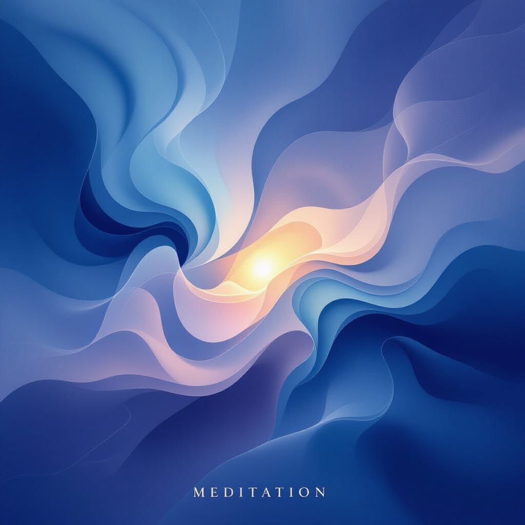 Ethereal Abstract Meditation Visualized