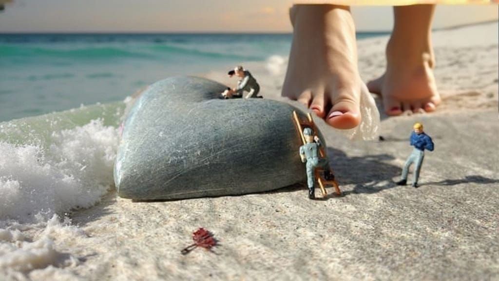 Watch where you are walking Eugene!