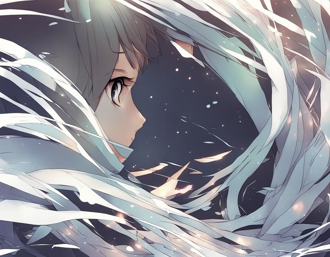 Anime Style Illustration Inspired by Japanese Manga