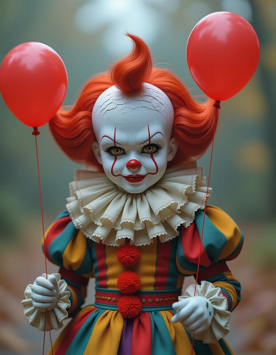 Pennywise and his red balloons