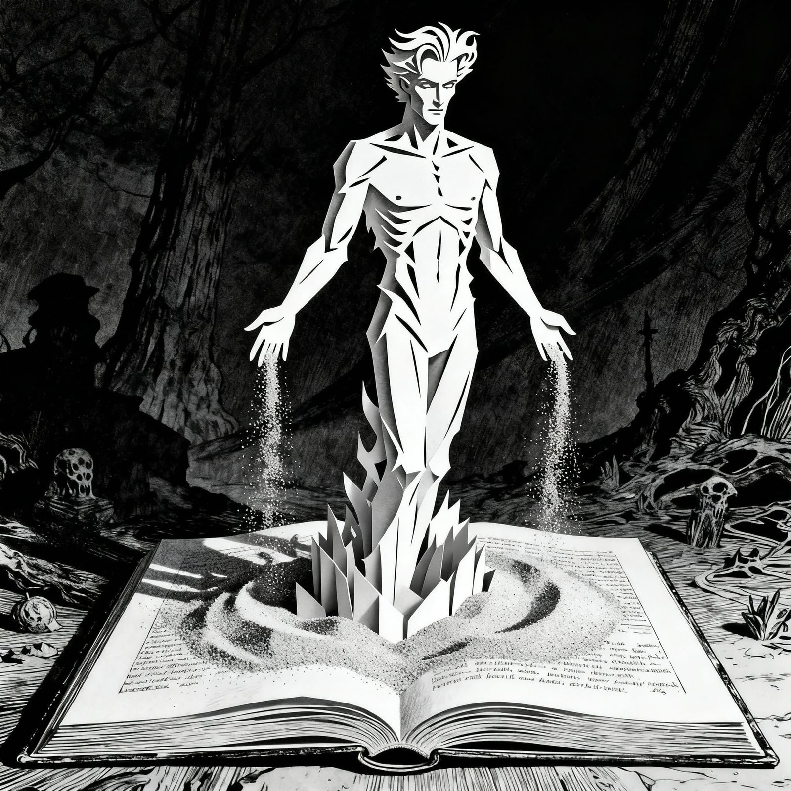 Neil Gaiman's Sandman Rises from Pop-Up Book