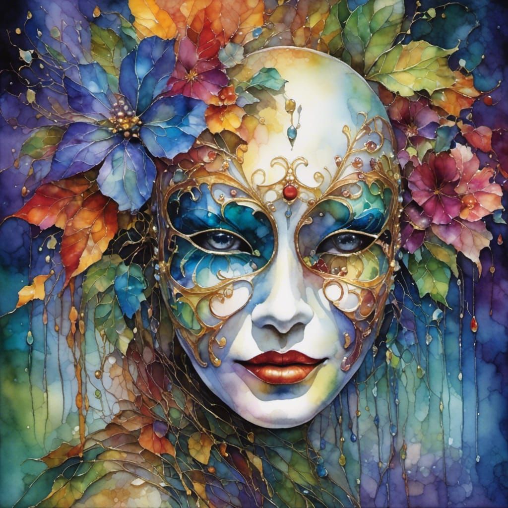 Sinister Mask Reveals Evil Visage