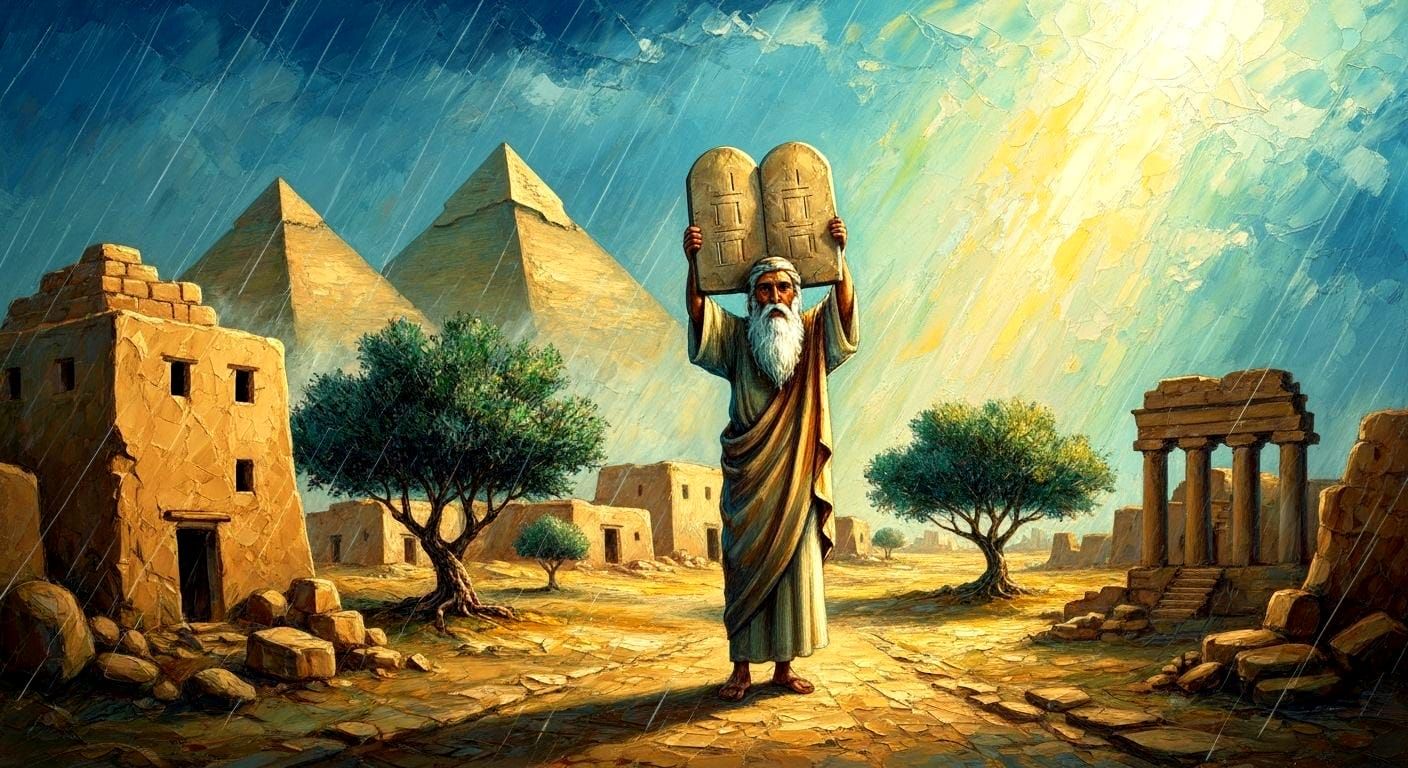 Moses and the Ten Commandments: Divine Storm