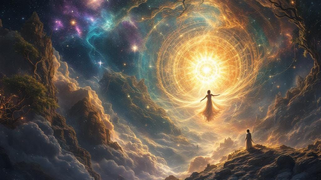 The Loom of Eternity: Weaving Cosmic Reality