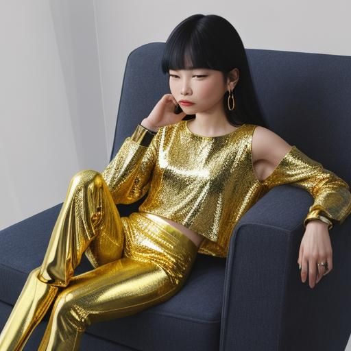 Golden 2024 New Year Celebration