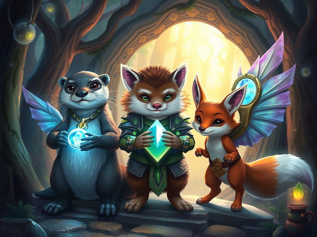Magical Guardians of the Woodland Portal