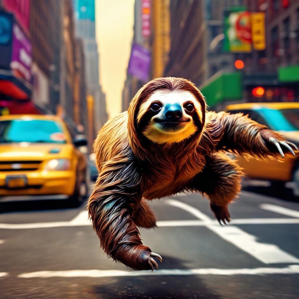 Sloths Running Wild in New York City