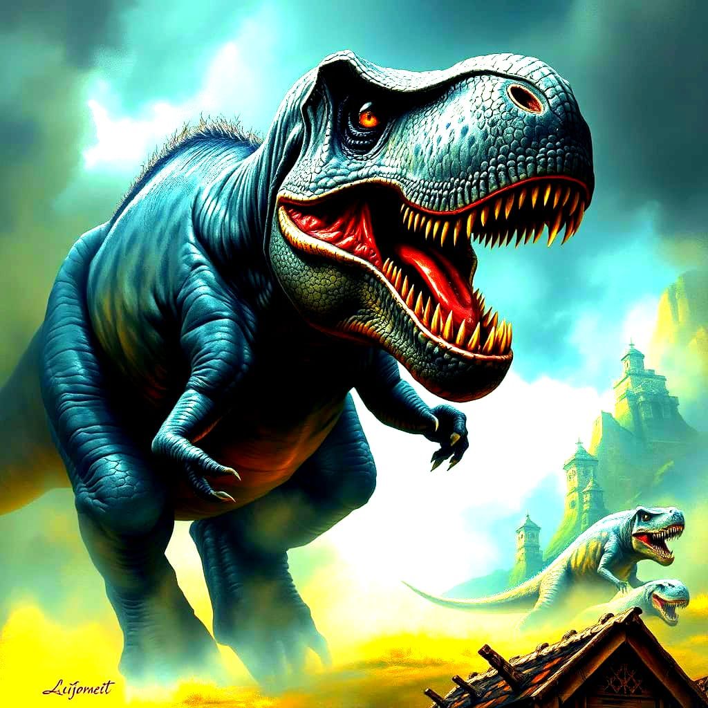 Fearsome Prehistoric Beast