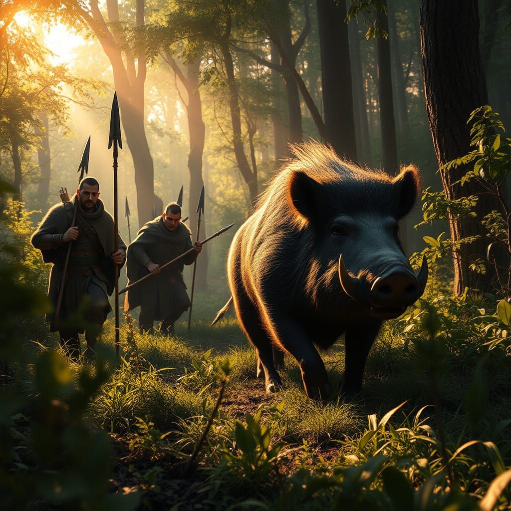 Iron Age Hunters in Primeval Forest